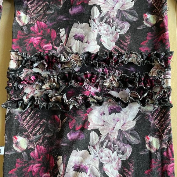 Little Bum Bums Bamboo Baby Girl Ruffle  PJs Pajamas Zipper Sleeper, Sz 18-24 Mo - Picture 7 of 7